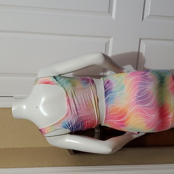 Black Bead Casual Tie dye 2 pc. Set women's size L - Picture 3 of 7